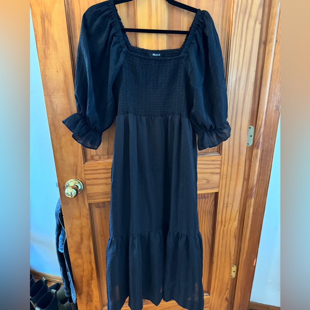 MADEWELL midi prairie dress